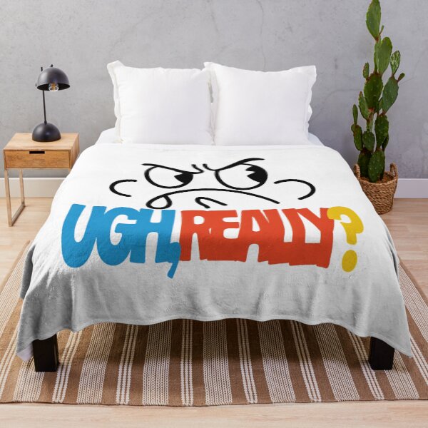 Item preview, Ugh, Really? – Funny Sarcastic Retro Eyes Design designed and sold by Cool-cat-art.