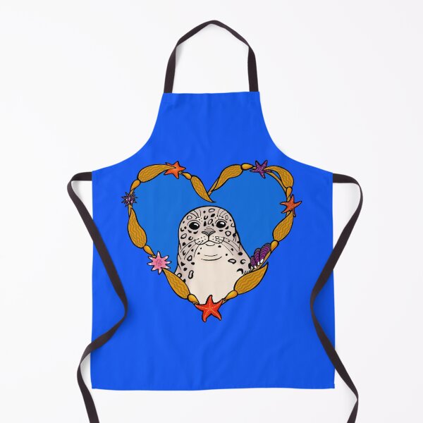 Item preview, Harbor Seal Kelp Heart designed and sold by sharkbait83.