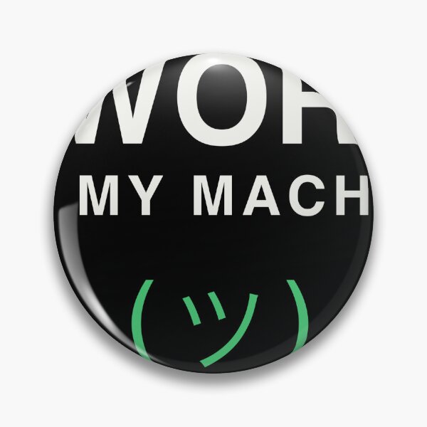 Item preview, It Works On My Machine — developer t-shirt designed and sold by Vestra Design.
