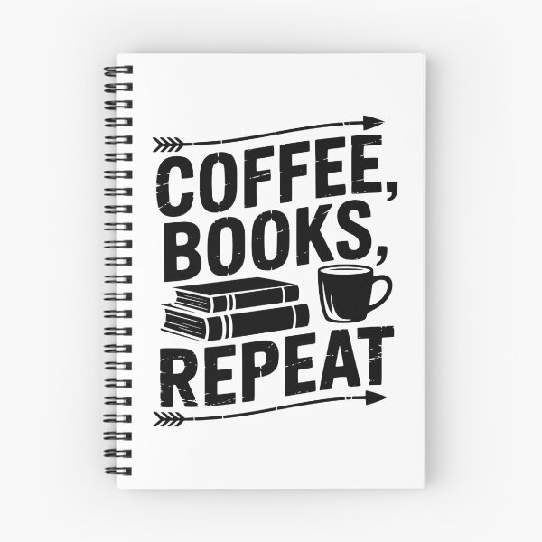 Item preview, Coffee Books Repeat designed and sold by theartfulaspie.