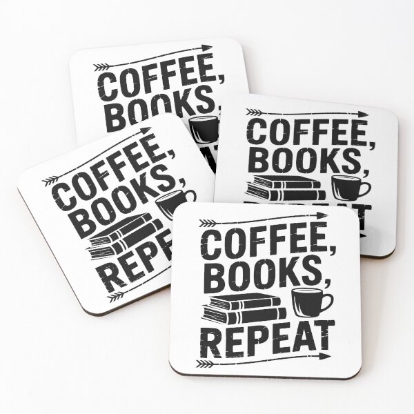 Item preview, Coffee Books Repeat designed and sold by theartfulaspie.