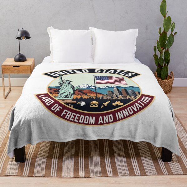 Item preview, United States – Land of Freedom and Innovation designed and sold by GnuArt.