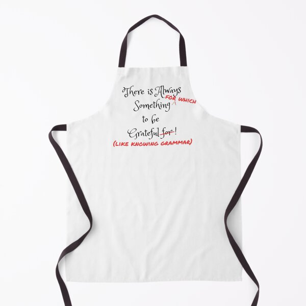 Item preview, There Is Always Something to be Grateful For (Like Knowing Grammar) designed and sold by Catt's Creations.