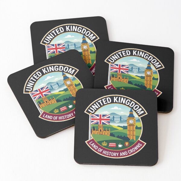 Item preview, United Kingdom – Land of History and Crowns designed and sold by GnuArt.