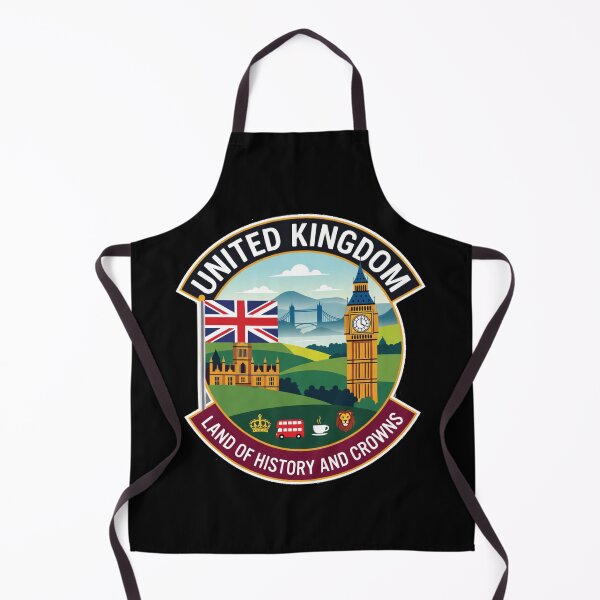 Item preview, United Kingdom – Land of History and Crowns designed and sold by GnuArt.
