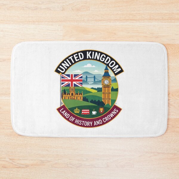 Item preview, United Kingdom – Land of History and Crowns designed and sold by GnuArt.