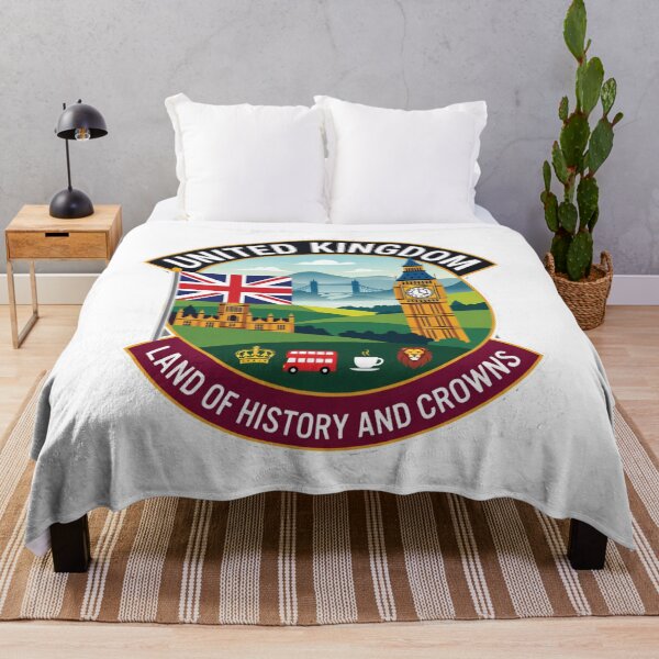 Item preview, United Kingdom – Land of History and Crowns designed and sold by GnuArt.
