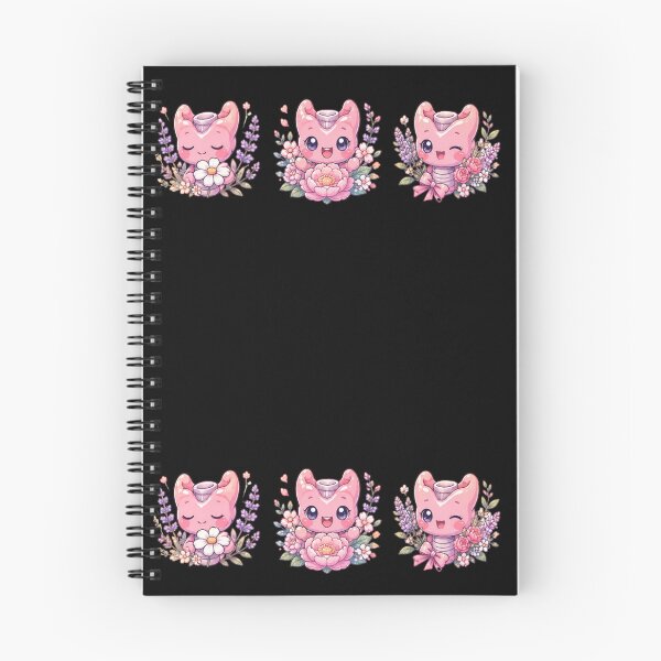 Item preview, Kawaii Larynx and flowers designed and sold by DamioPolArt.