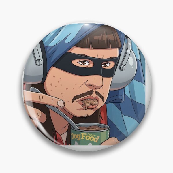 Item preview, Oliver Tree Weird Masked Gamer Guy Eating Dog Food Meme  designed and sold by some peace.