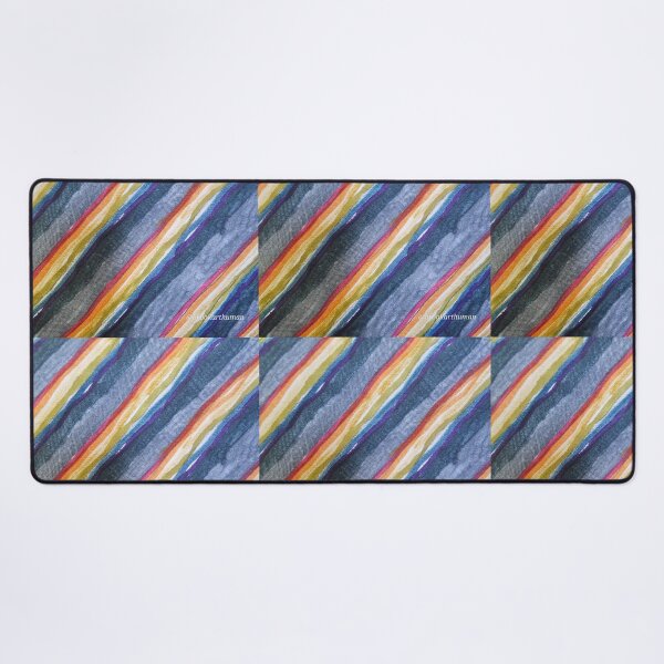 Item preview, Dark Rainbow Stripes designed and sold by DancingCreek.