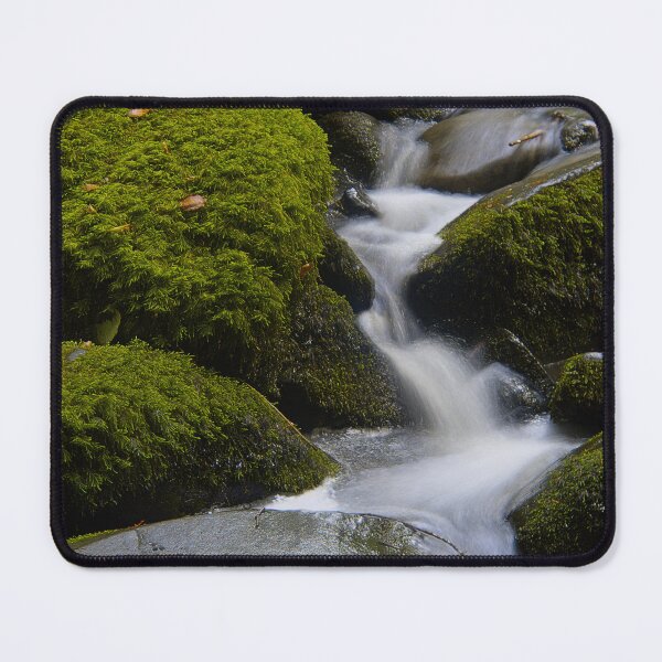 Item preview, Stream running over moss covered rocks, County Durham designed and sold by Geordie Jason.