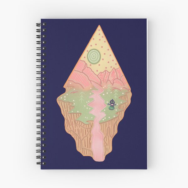 Item preview, Flatwoods Monster Landscape Whimsical Cryptid Otherworld Scene designed and sold by Whimsy Moth .