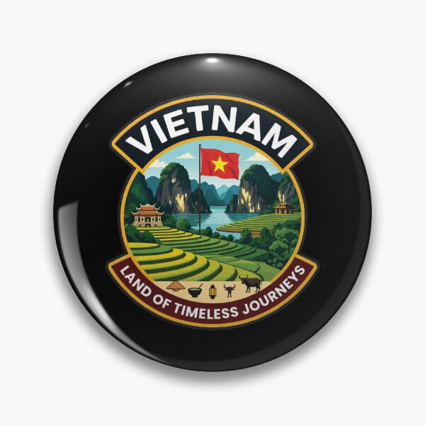 Item preview, Vietnam – Land of Timeless Journeys designed and sold by GnuArt.