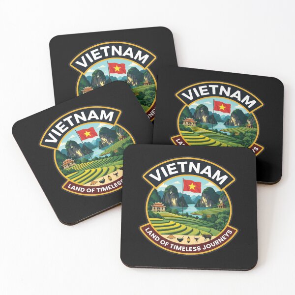 Item preview, Vietnam – Land of Timeless Journeys designed and sold by GnuArt.