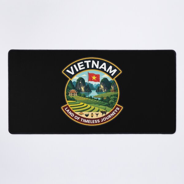 Item preview, Vietnam – Land of Timeless Journeys designed and sold by GnuArt.