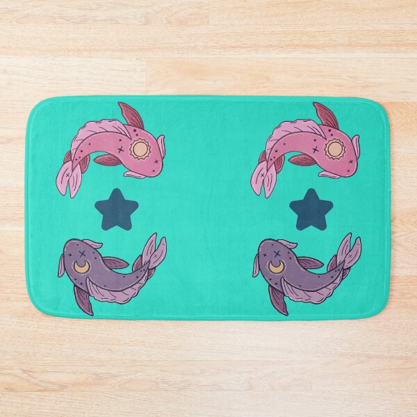 Item preview, Celestial Koi Fish Pair Sun and Moon Pisces Art designed and sold by Whimsy Moth .