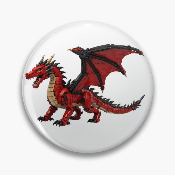 Item preview, Fire LEGO Dragon designed and sold by Gold Phoenix Adro.