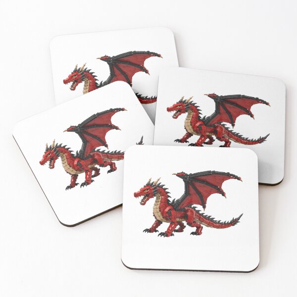 Item preview, Fire LEGO Dragon designed and sold by Adriiian Shop.