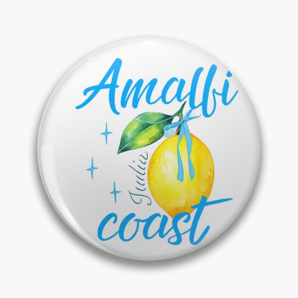 Item preview, Amalfi Coast Lemon Summer Watercolor designed and sold by KM Design.