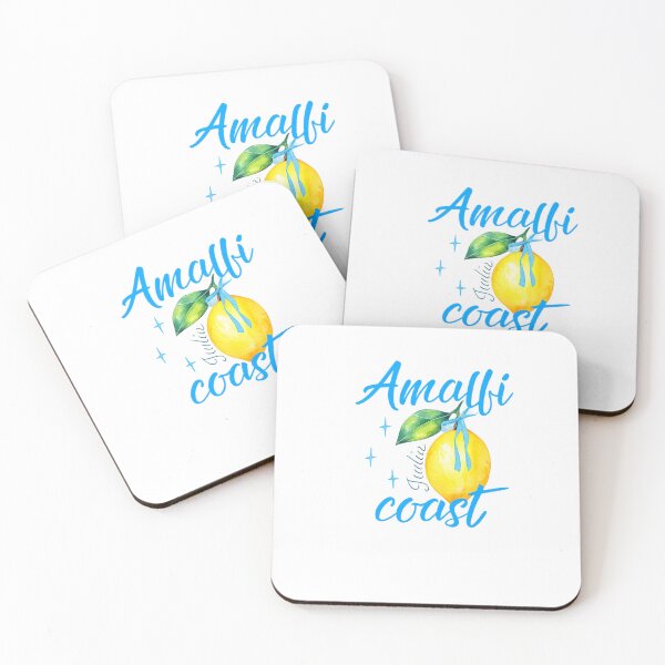 Item preview, Amalfi Coast Lemon Summer Watercolor designed and sold by KM Design.