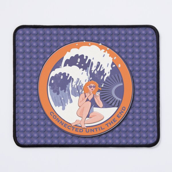 Item preview, Connected until the end, violet background designed and sold by WONDERPRINTVALLEY.