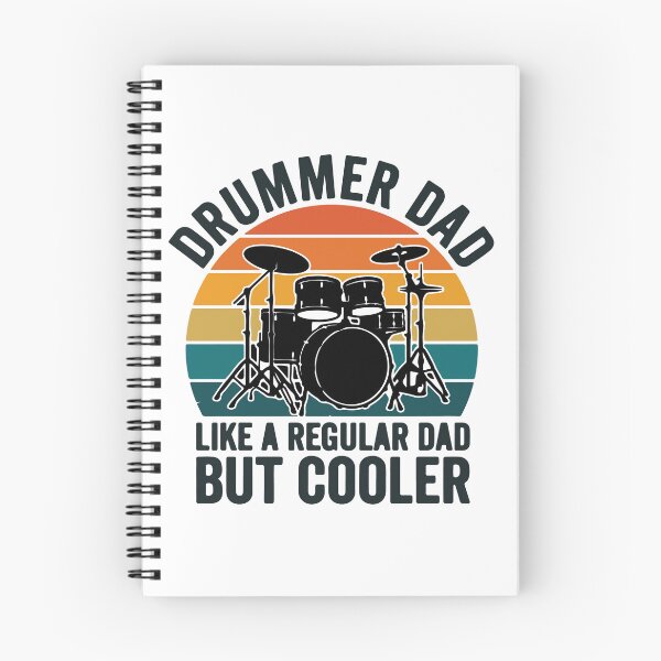 Item preview, Drummer Dad Retro Sunset - Gift for Cool Drumming Fathers designed and sold by raedattia.