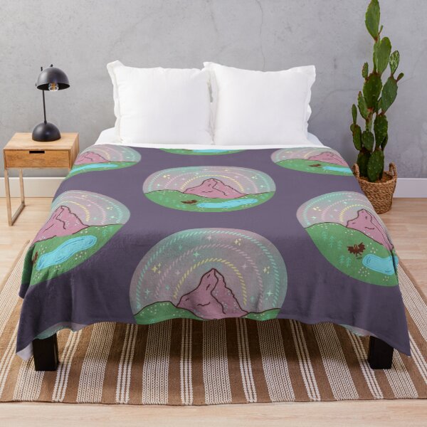 Item preview, Mothman Mountain Scene Pastel Cryptid Folklore Art designed and sold by Whimsy Moth .