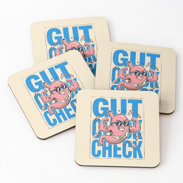Item preview, Retro Pop Art Funny Gastroenterology Gut Check designed and sold by DuckOddity.