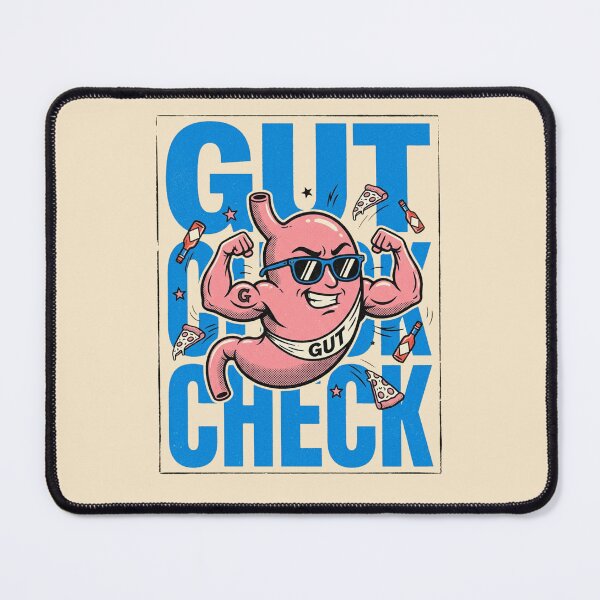 Item preview, Retro Pop Art Funny Gastroenterology Gut Check designed and sold by DuckOddity.