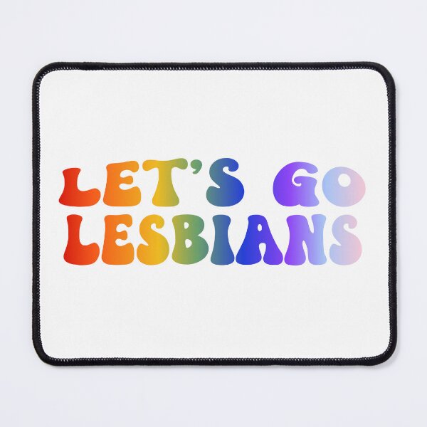 Item preview, Let's Go Lesbians Groovy Rainbow designed and sold by coffeepolicy.