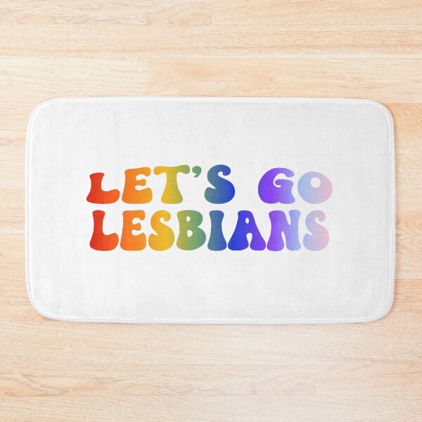 Item preview, Let's Go Lesbians Groovy Rainbow designed and sold by coffeepolicy.