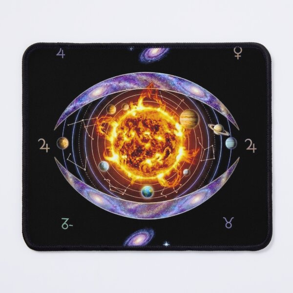 Item preview, Astrological solar system art designed and sold by MysticVargas.
