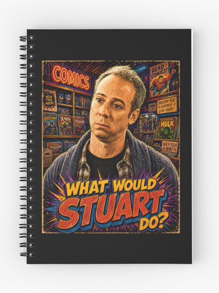 Thumbnail 1 of 3, Journal, What would Stuart do? designed and sold by TeeCodes.