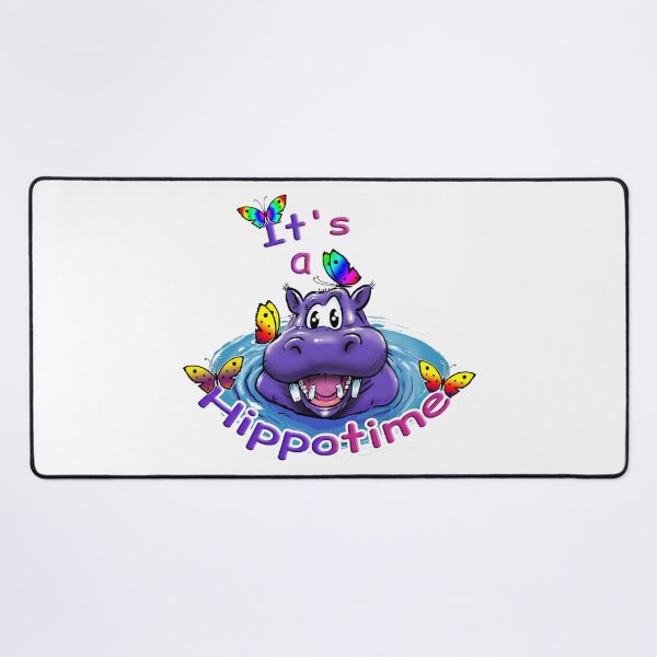 Item preview, Cute Hippo With Butterflies Pun designed and sold by KArtLab.