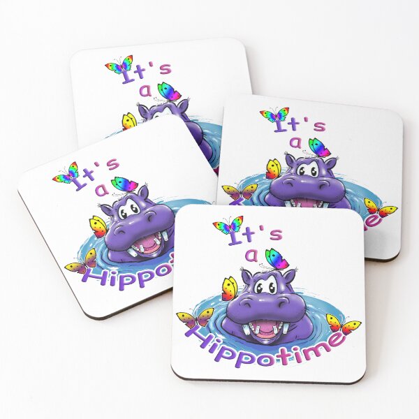 Item preview, Cute Hippo With Butterflies Pun designed and sold by KArtLab.