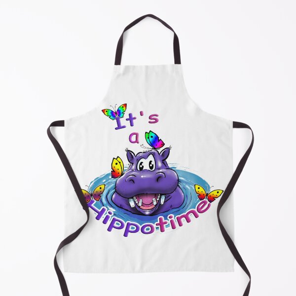 Item preview, Cute Hippo With Butterflies Pun designed and sold by KArtLab.