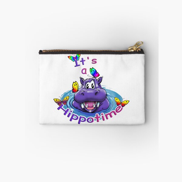 Item preview, Cute Hippo With Butterflies Pun designed and sold by KArtLab.