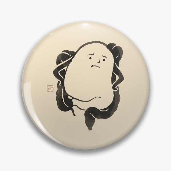 Item preview, Minimalist Ukiyo-e Funny Gastroenterology Intestine designed and sold by DuckOddity.