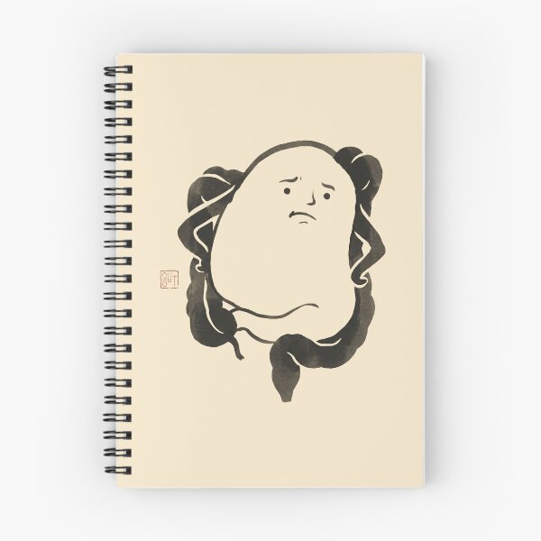 Item preview, Minimalist Ukiyo-e Funny Gastroenterology Intestine designed and sold by DuckOddity.