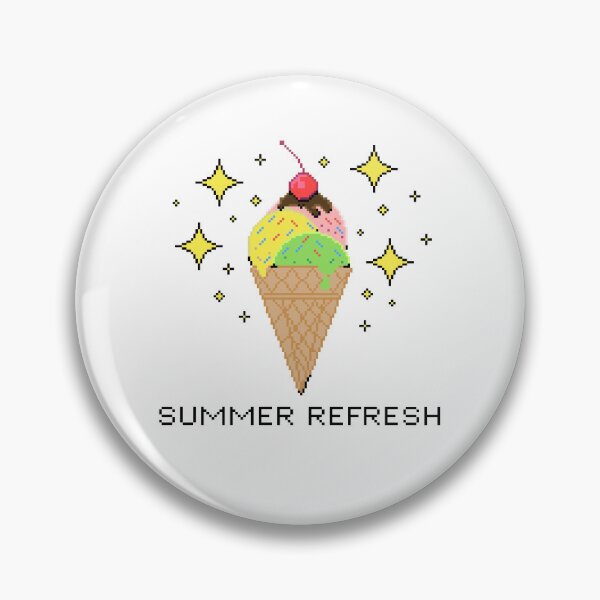 Item preview, Pixel Summer icecream designed and sold by SquareDungeon.