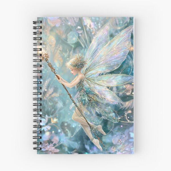 Item preview, Ethereal Fairy With Magical Wand designed and sold by Storybook Botanica.