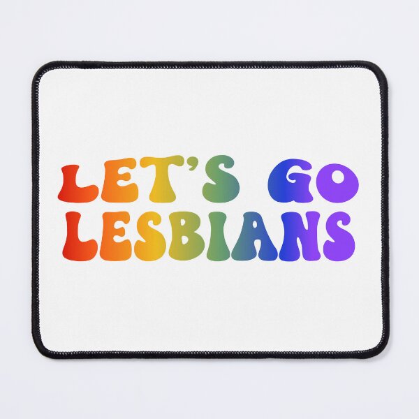 Item preview, Let's Go Lesbians Groovy Rainbow V2 designed and sold by coffeepolicy.