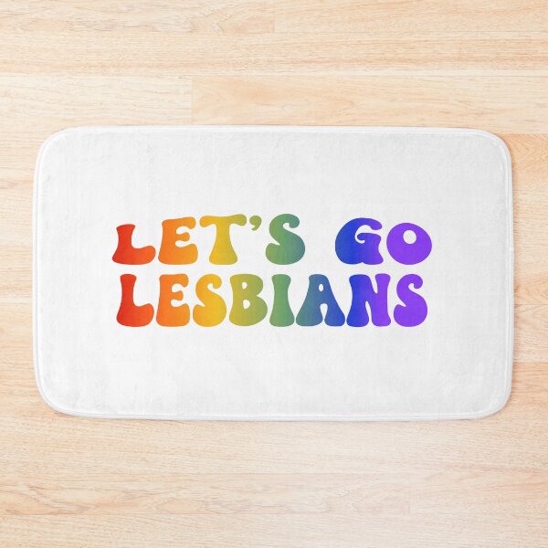 Item preview, Let's Go Lesbians Groovy Rainbow V2 designed and sold by coffeepolicy.