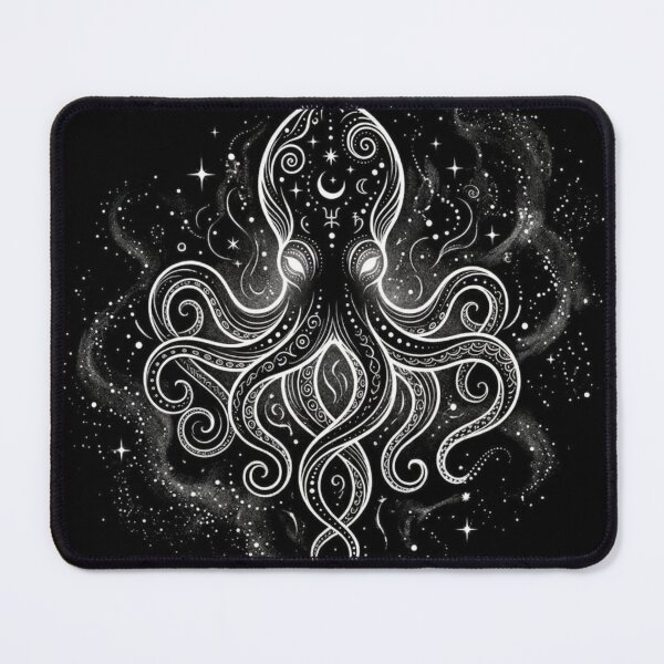 Item preview, Mystical cosmic octopus celestial art designed and sold by MysticVargas.