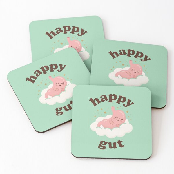 Item preview, Retro Flat Cute Gastroenterology Happy Gut designed and sold by DuckOddity.