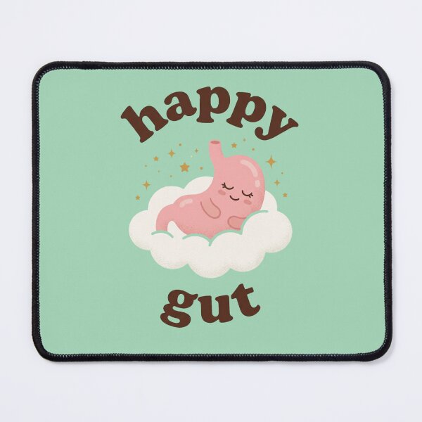 Item preview, Retro Flat Cute Gastroenterology Happy Gut designed and sold by DuckOddity.