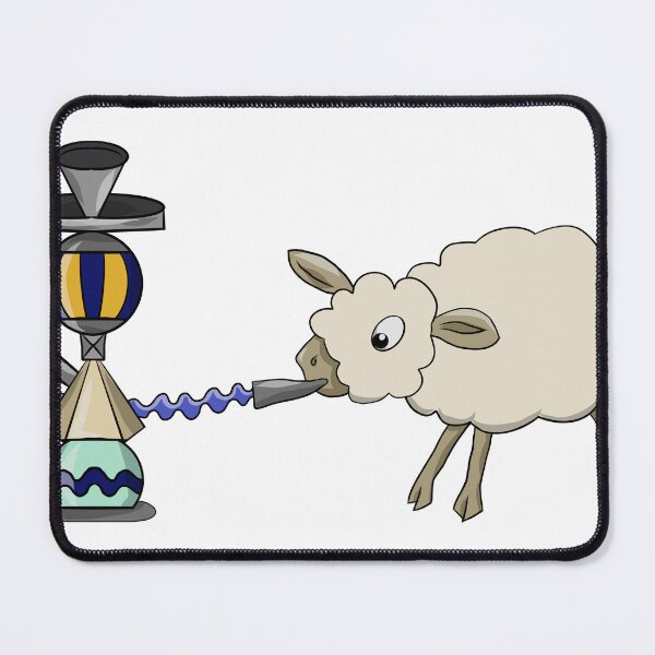 Item preview, Shisha Sheep Redrawn designed and sold by neidoodle.