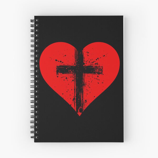 Artikelvorschau, Jesus Kreuz Herz Christliches Glaubensdesign entworfen und verkauft von JupiterLemons.