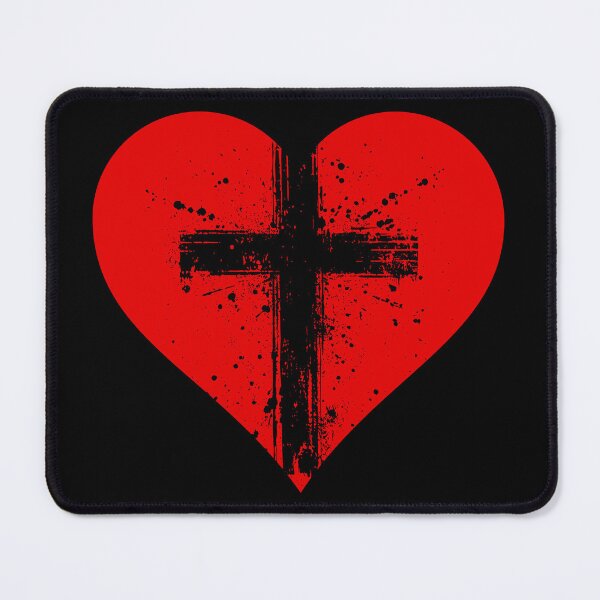 Item preview, Jesus Cross Heart Christian Faith Design designed and sold by JupiterLemons.