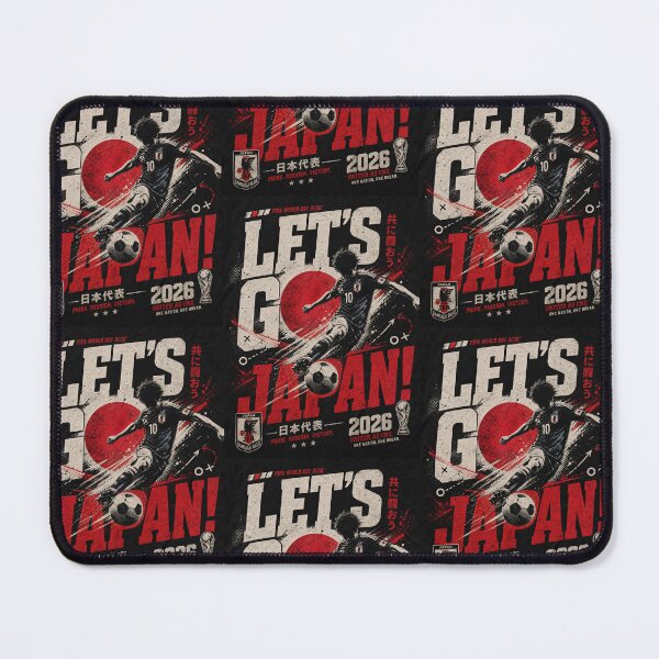 Item preview, Let’s Go Japan – World Cup 2026 Vintage Distressed Soccer Fan designed and sold by Jandedan.